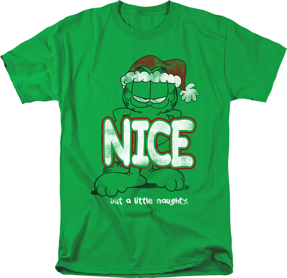 Nice But A Little Naughty Garfield T-Shirt