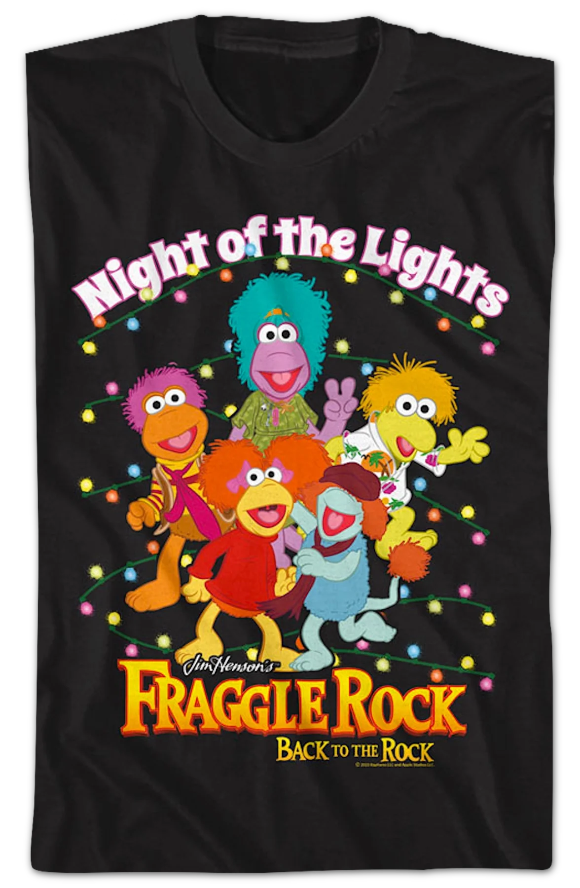 Night of the Lights Fraggle Rock T-Shirt - Image 2
