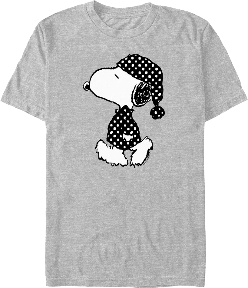 Nighttime Snoopy Peanuts T-Shirt
