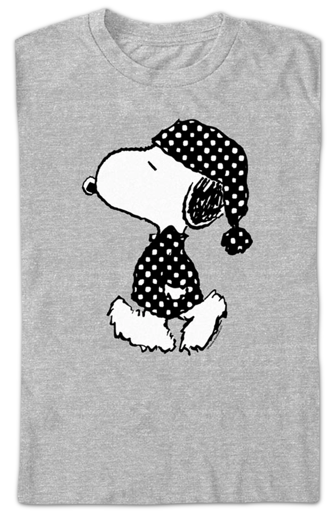 Nighttime Snoopy Peanuts T-Shirt - Image 2