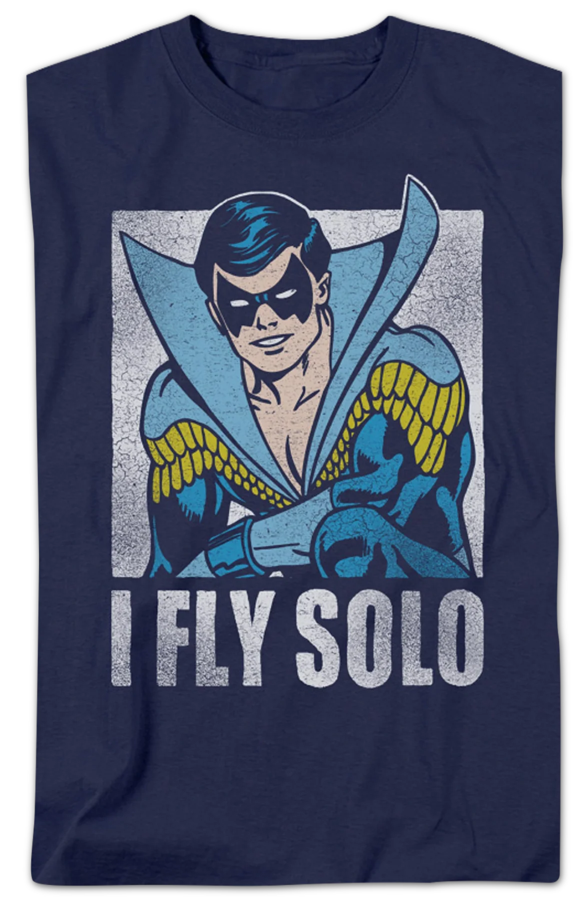 Nightwing I Fly Solo DC Comics T-Shirt - Image 2