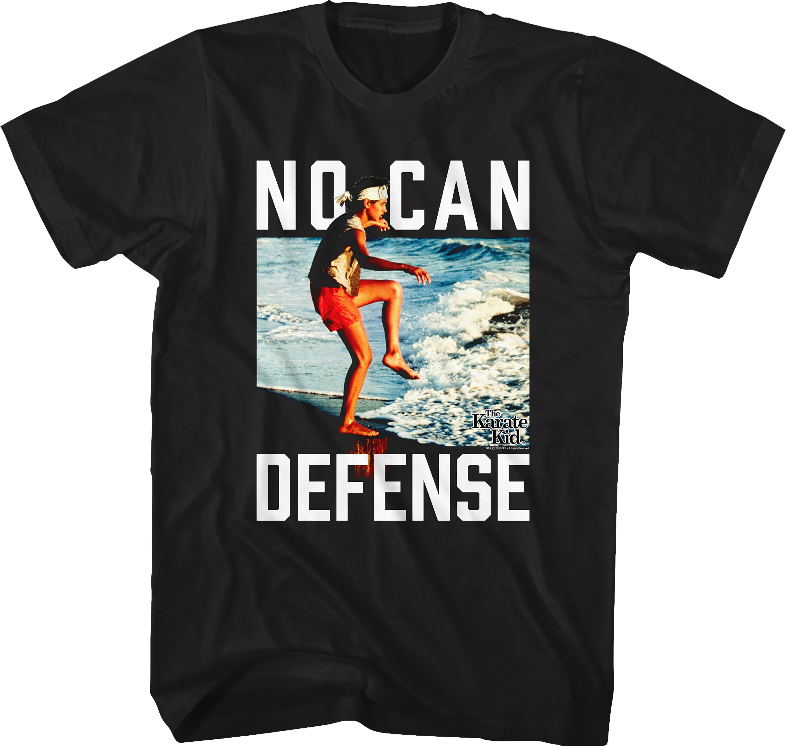 No Can Defense Karate Kid T-Shirt
