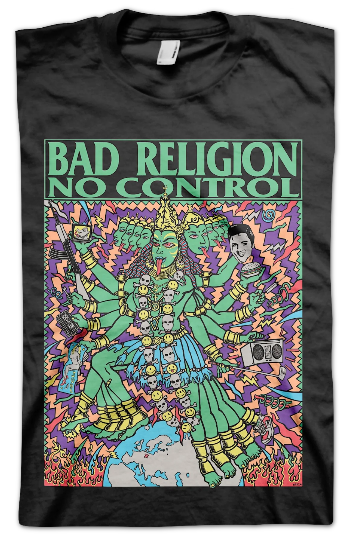 No Control Bad Religion T-Shirt - Image 2
