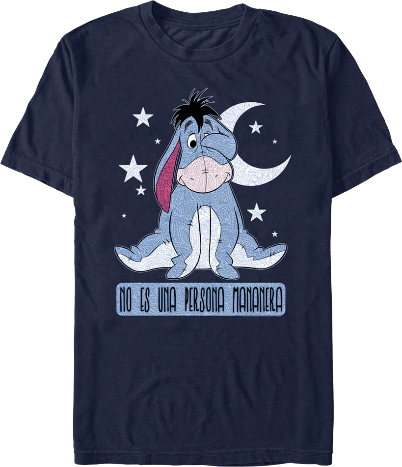 No Es Una Persona Mananera Winnie The Pooh T-Shirt