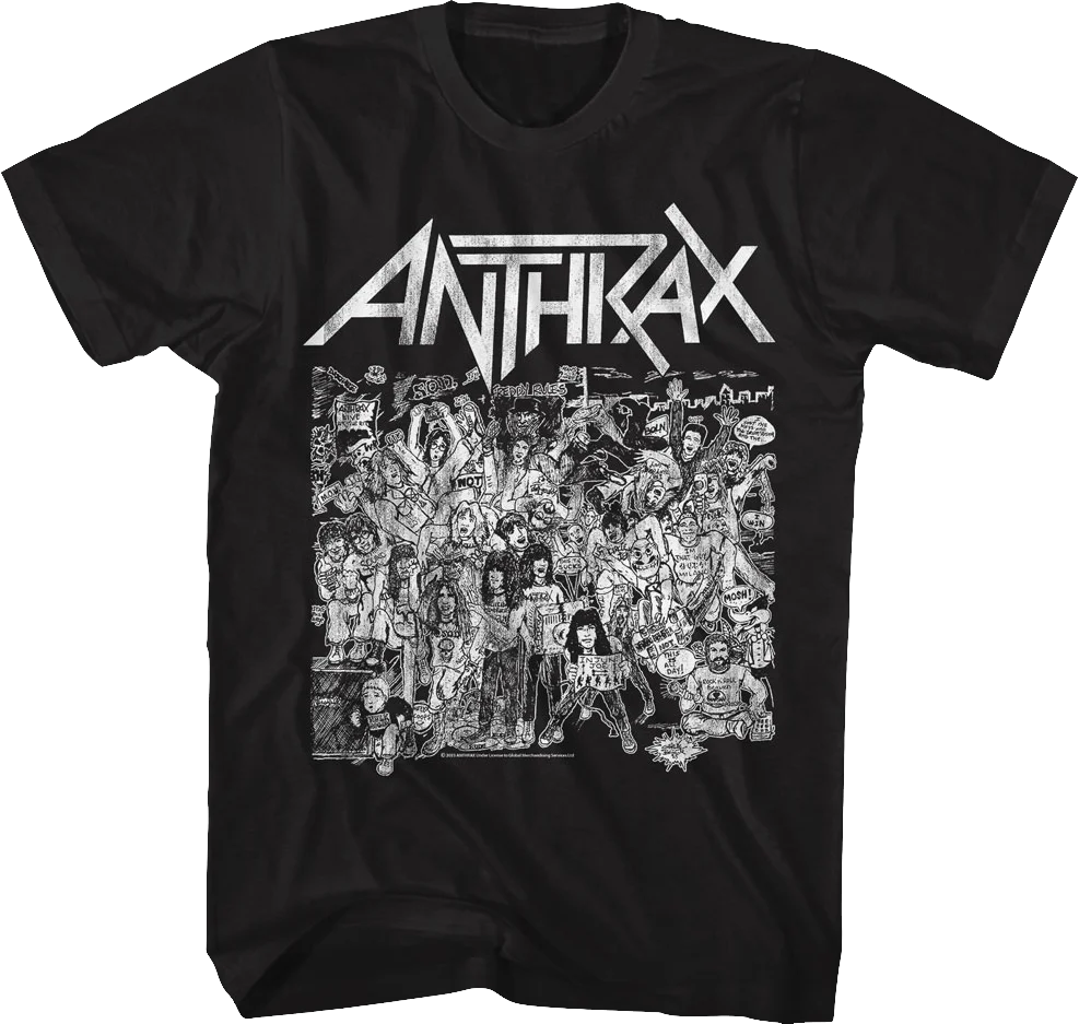No Frills Anthrax T-Shirt