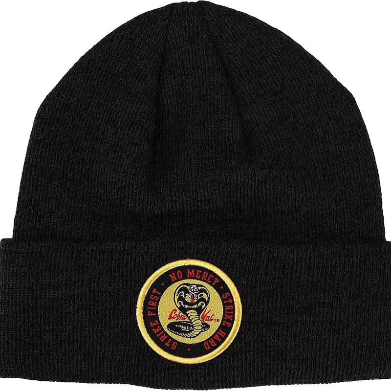 No Mercy Woven Patch Cobra Kai Beanie