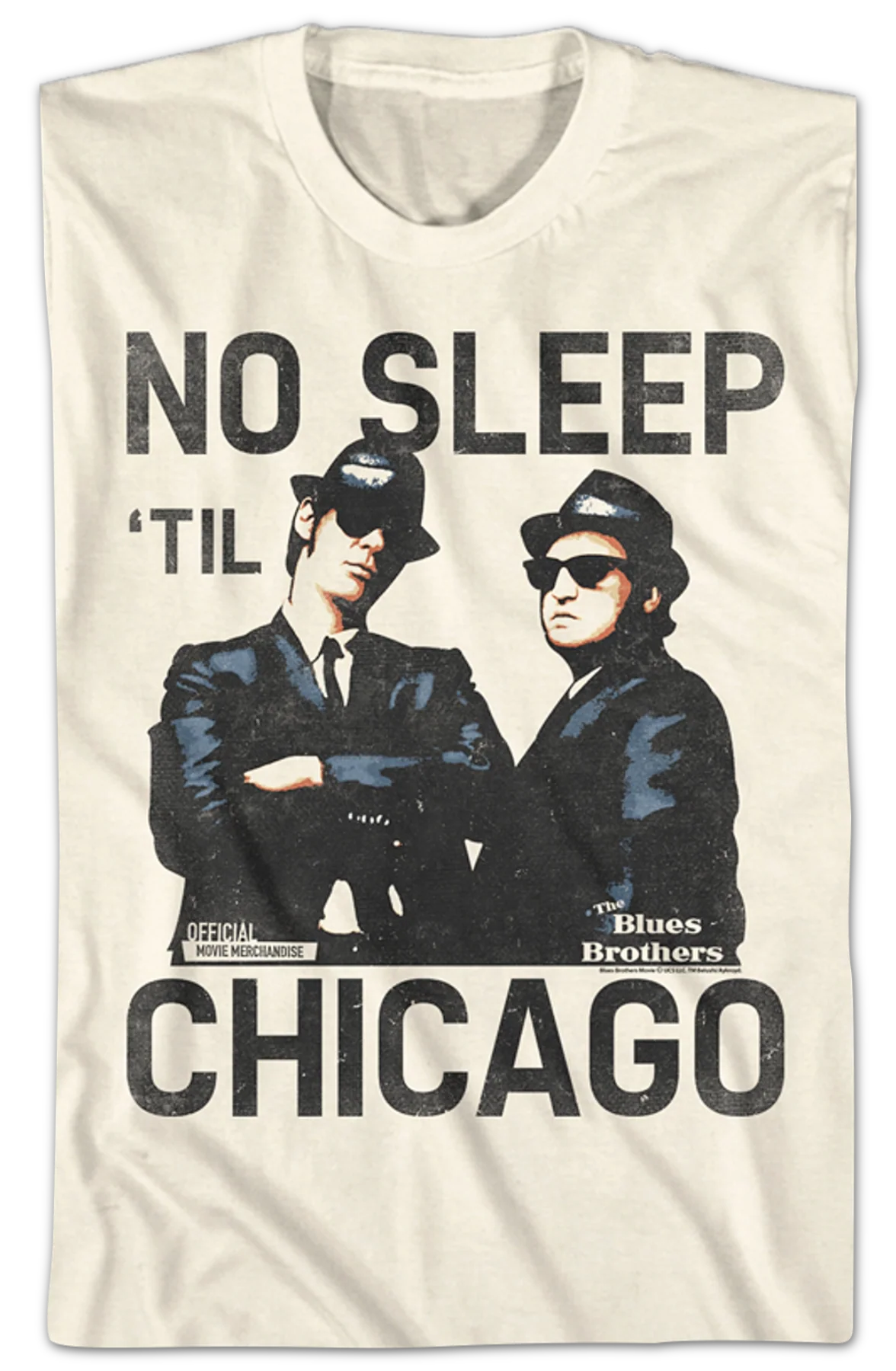 No Sleep 'Til Chicago Blues Brothers T-Shirt - Image 2