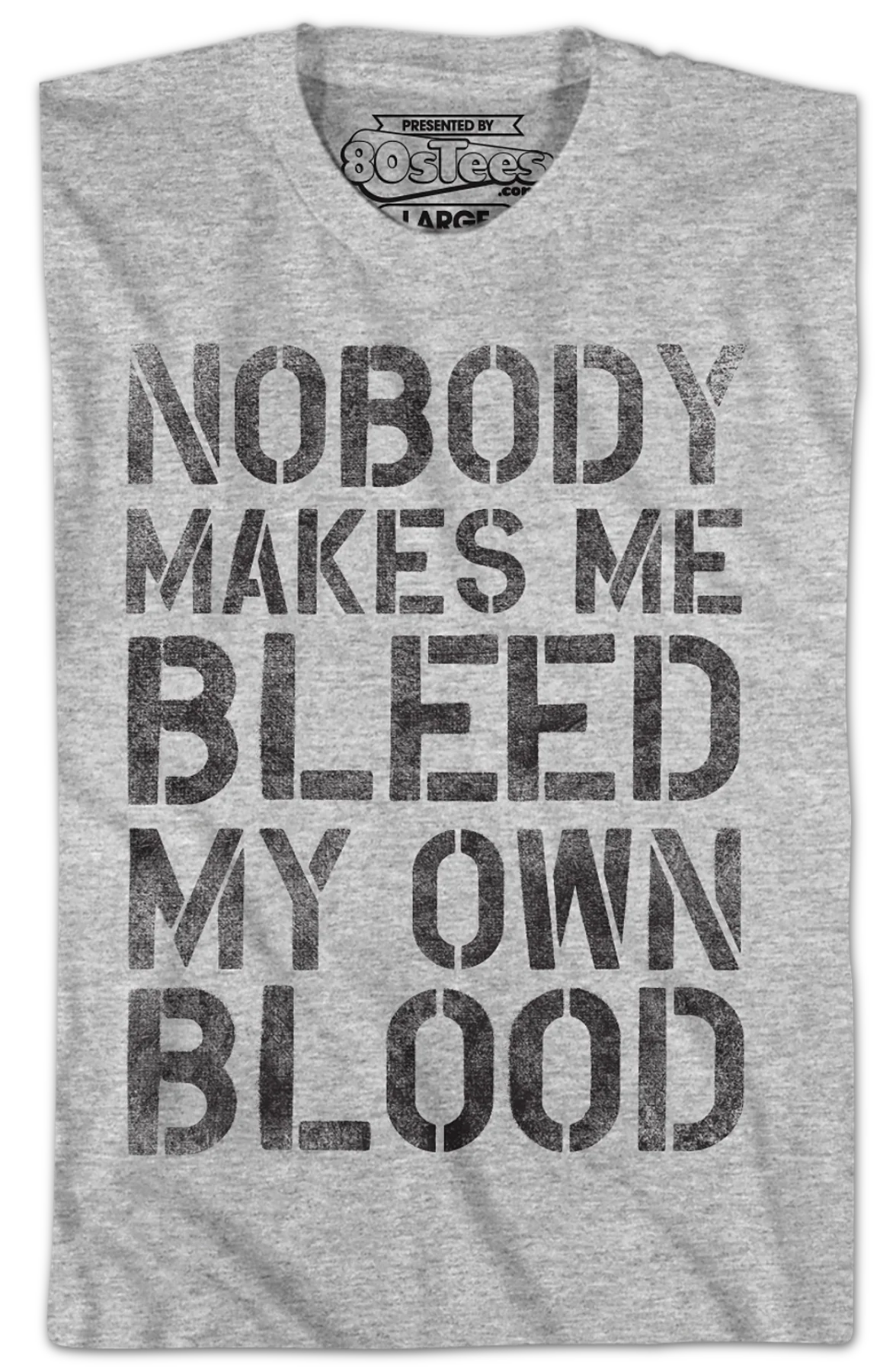 Nobody Makes Me Bleed My Own Blood Dodgeball T-Shirt - Image 2