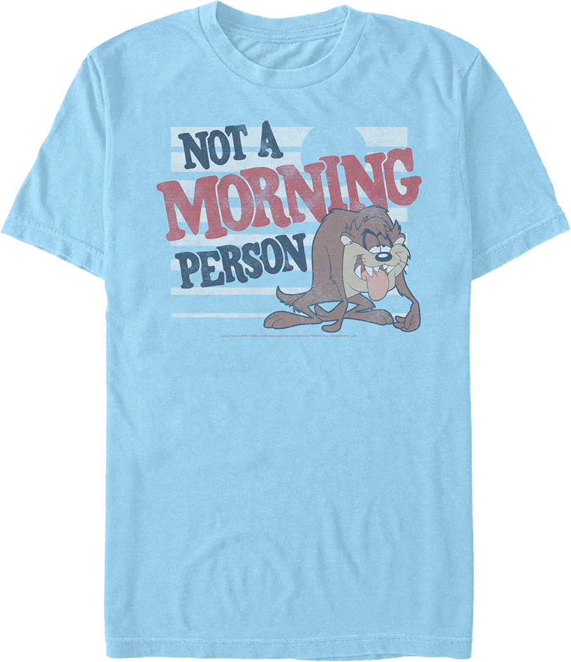 Not A Morning Person Looney Tunes T-Shirt