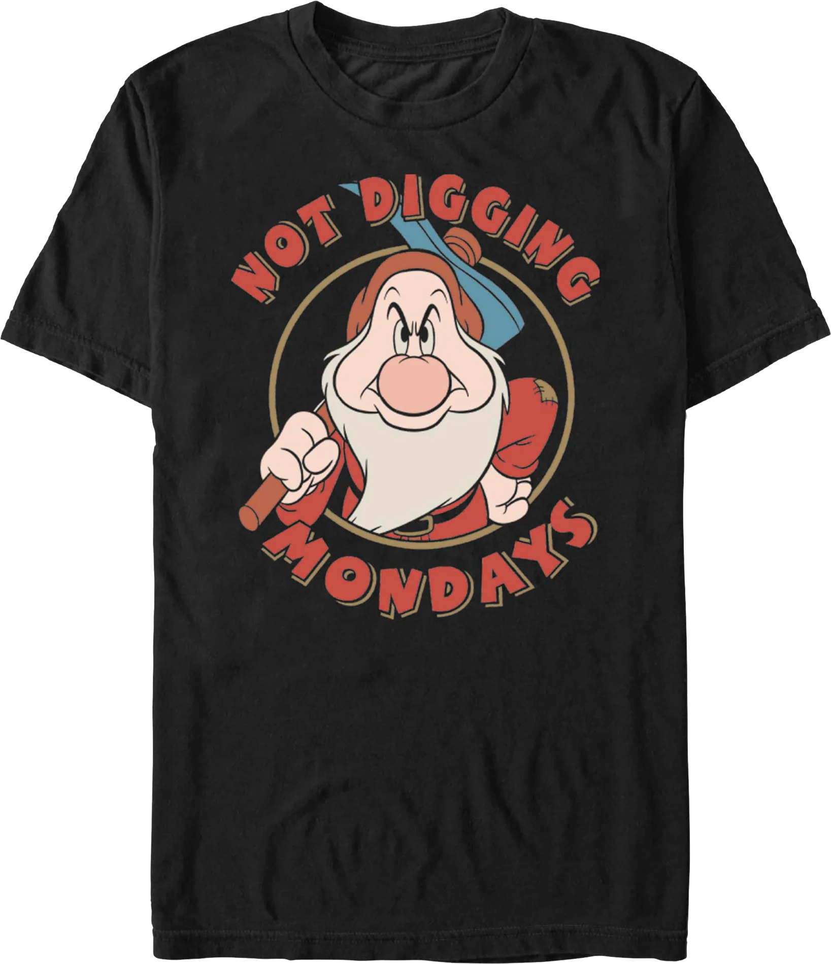 Not Digging Mondays Snow White Disney T-Shirt