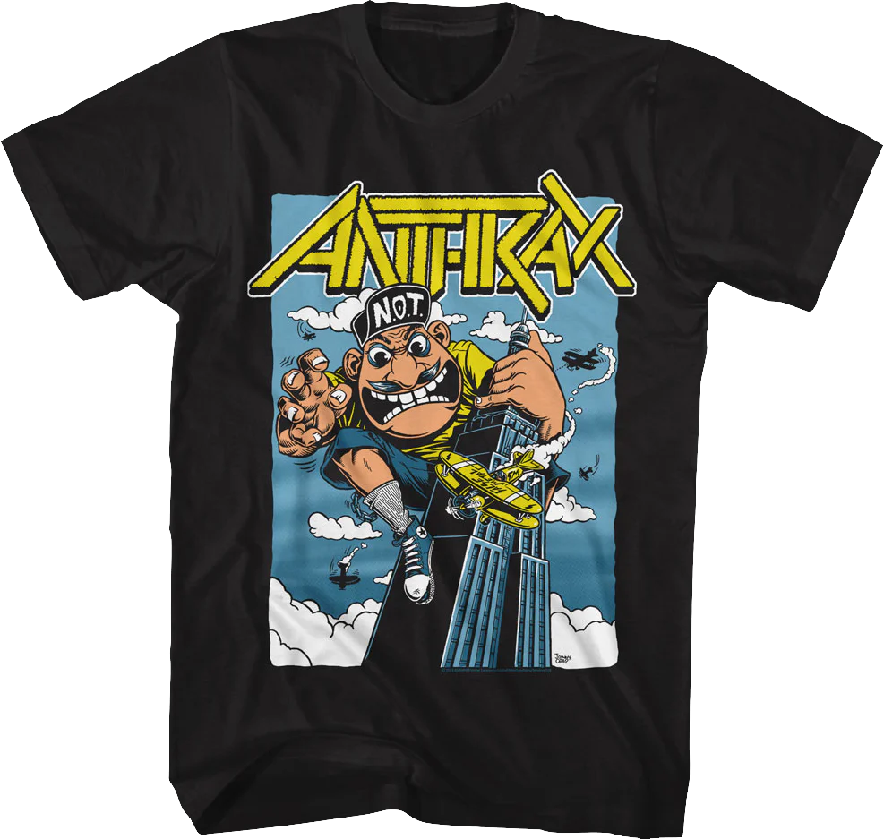 Not Man Kong Anthrax T-Shirt