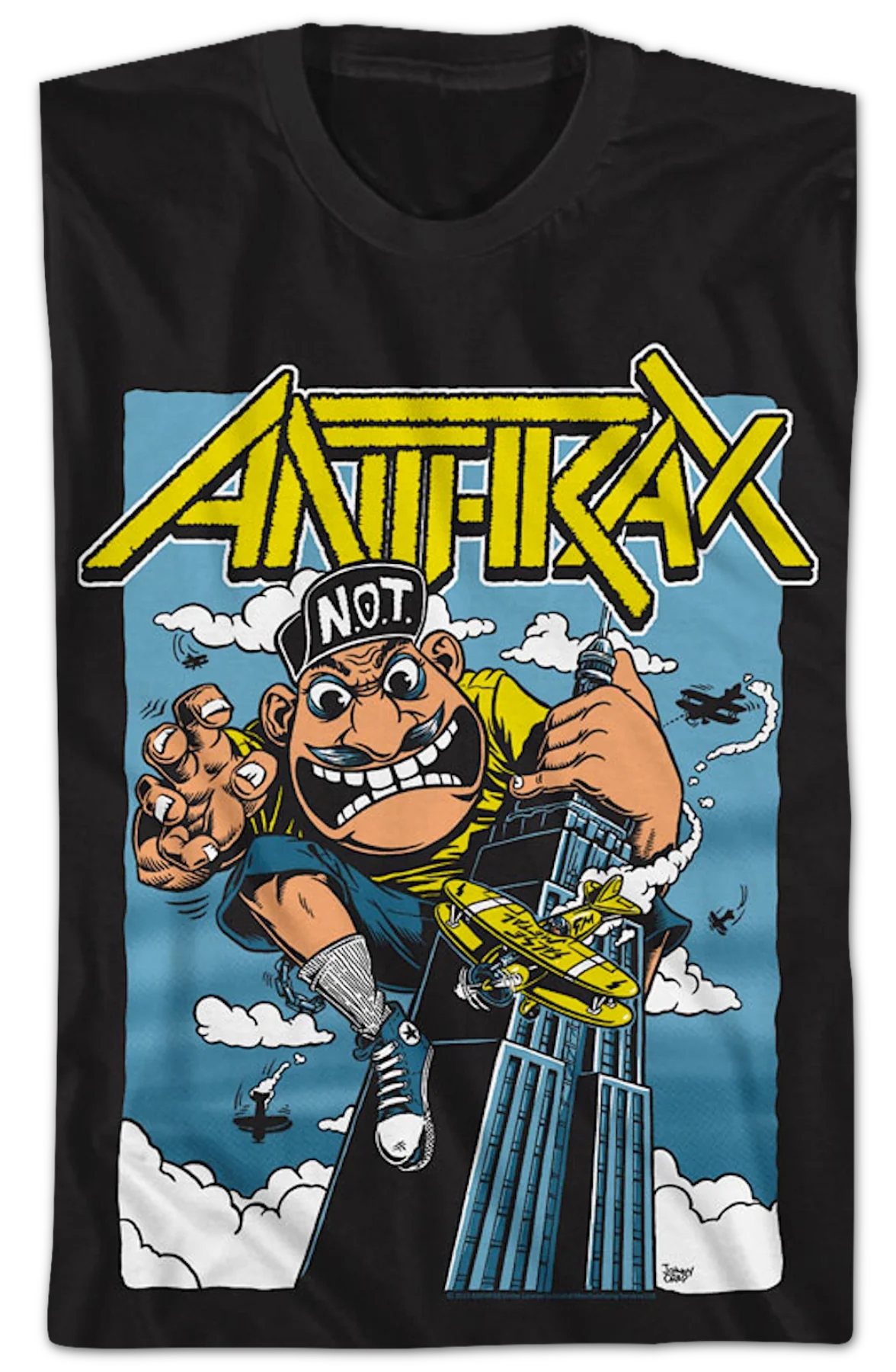 Not Man Kong Anthrax T-Shirt - Image 2