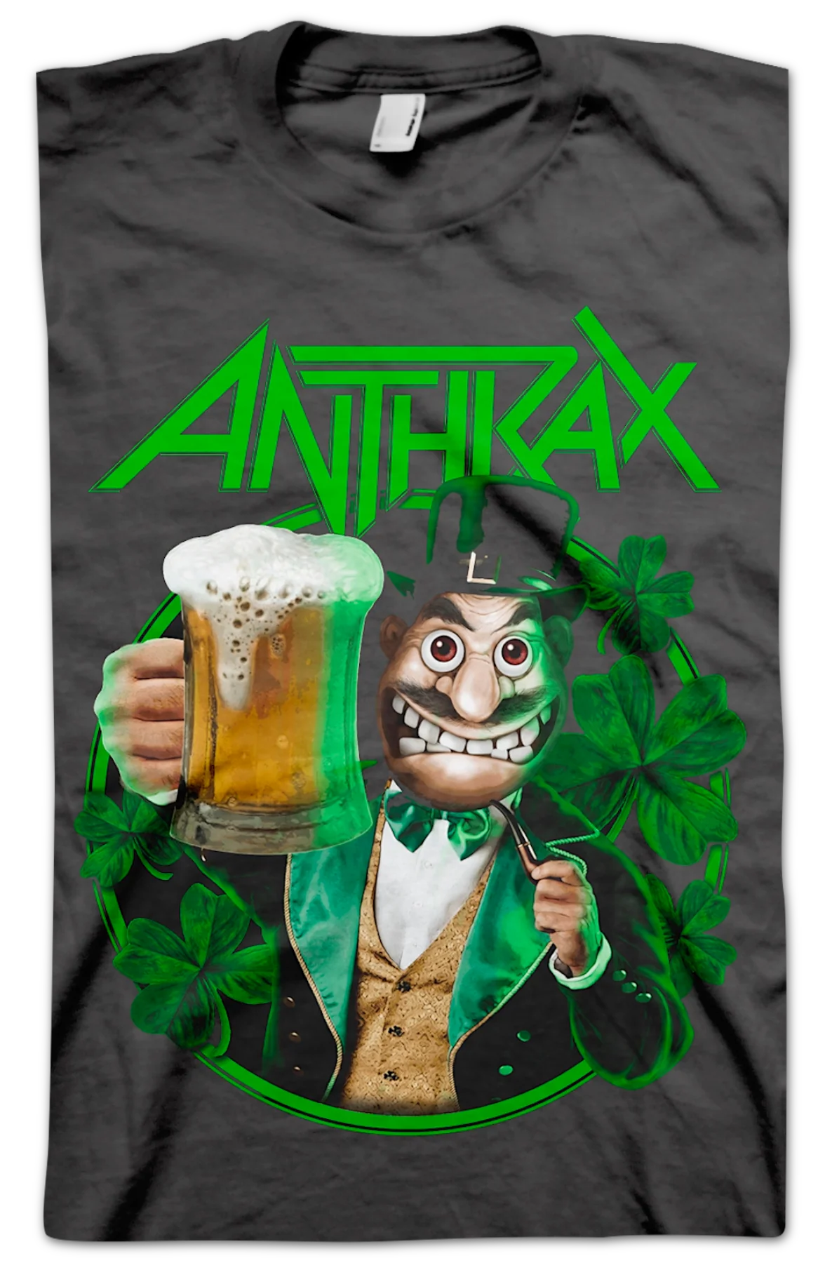 Not Man Pint Anthrax T-Shirt - Image 2