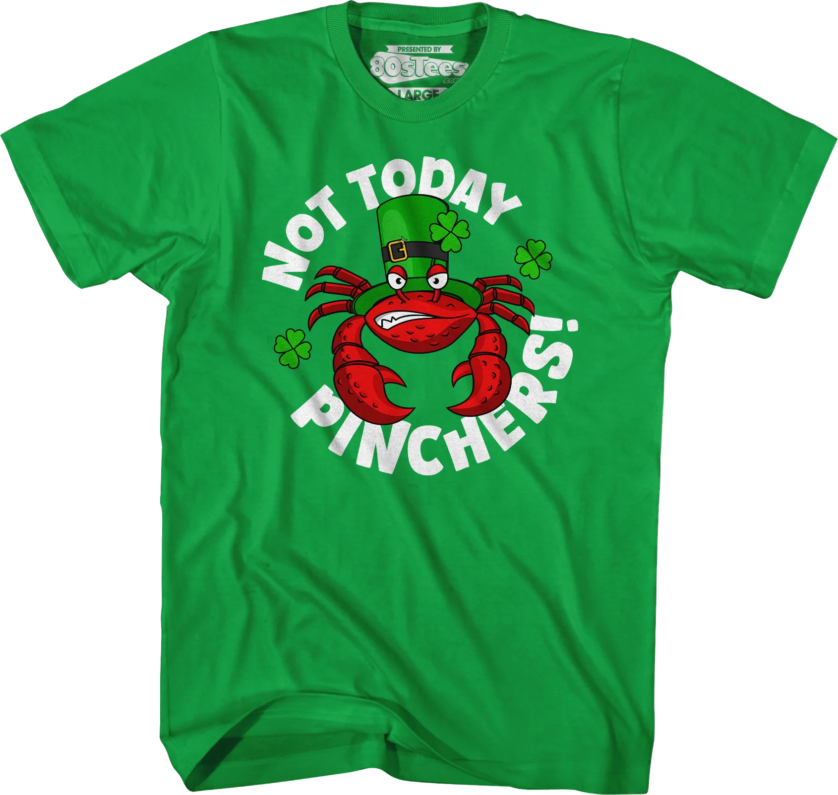 Not Today Pinchers St. Patrick's Day T-Shirt - Image 3