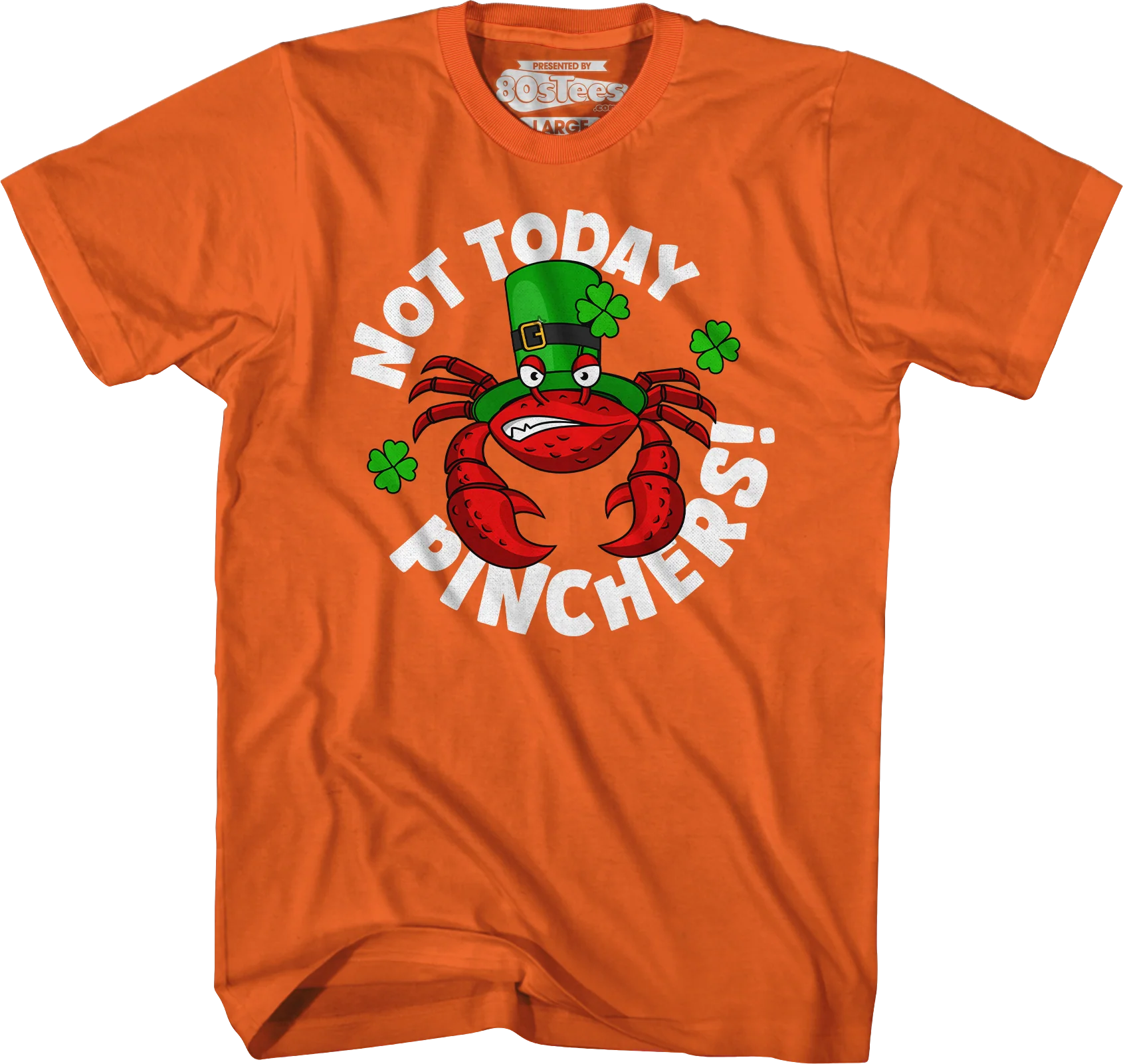Not Today Pinchers St. Patrick's Day T-Shirt - Image 4