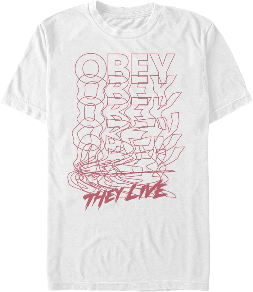 Obey Scribble They Live T-Shirt