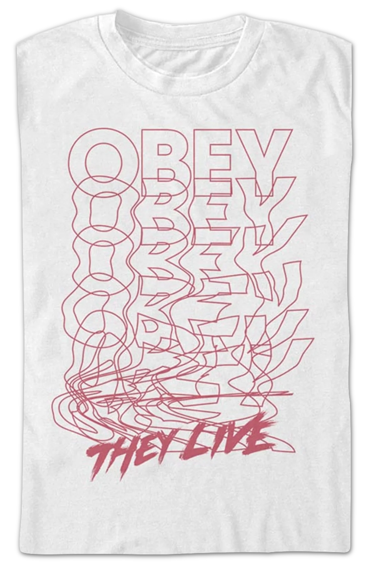 Obey Scribble They Live T-Shirt - Image 2