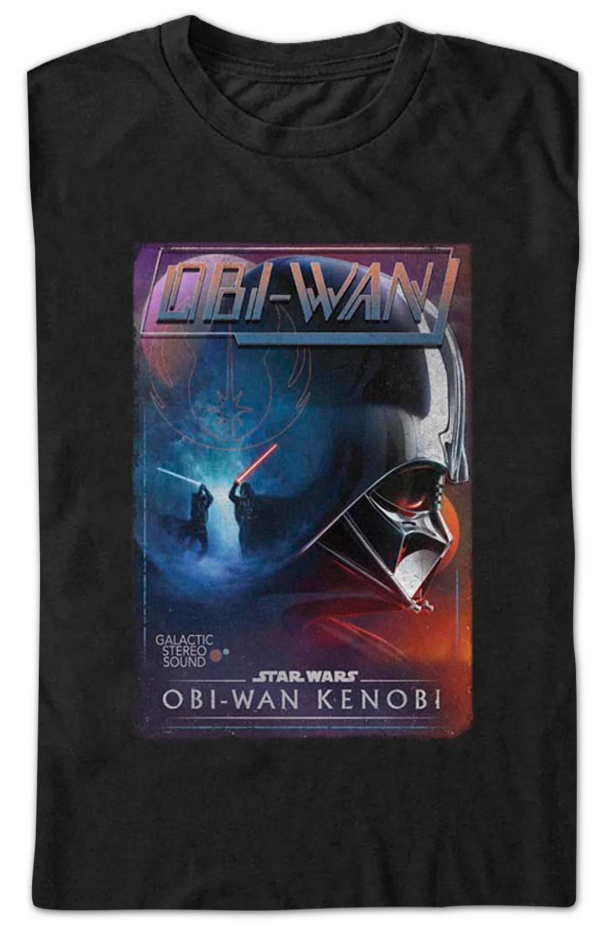 Obi-Wan Kenobi Galactic Stereo Sound Star Wars T-Shirt - Image 2