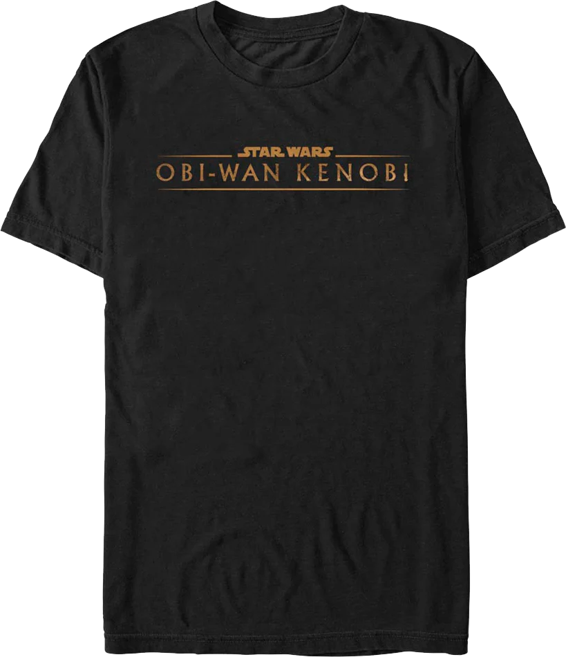 Obi-Wan Kenobi Logo Star Wars T-Shirt