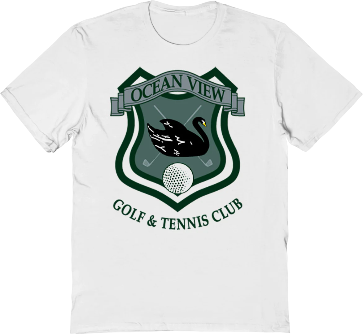 Ocean View Golf & Tennis Club Curb Your Enthusiasm T-Shirt - Image 4