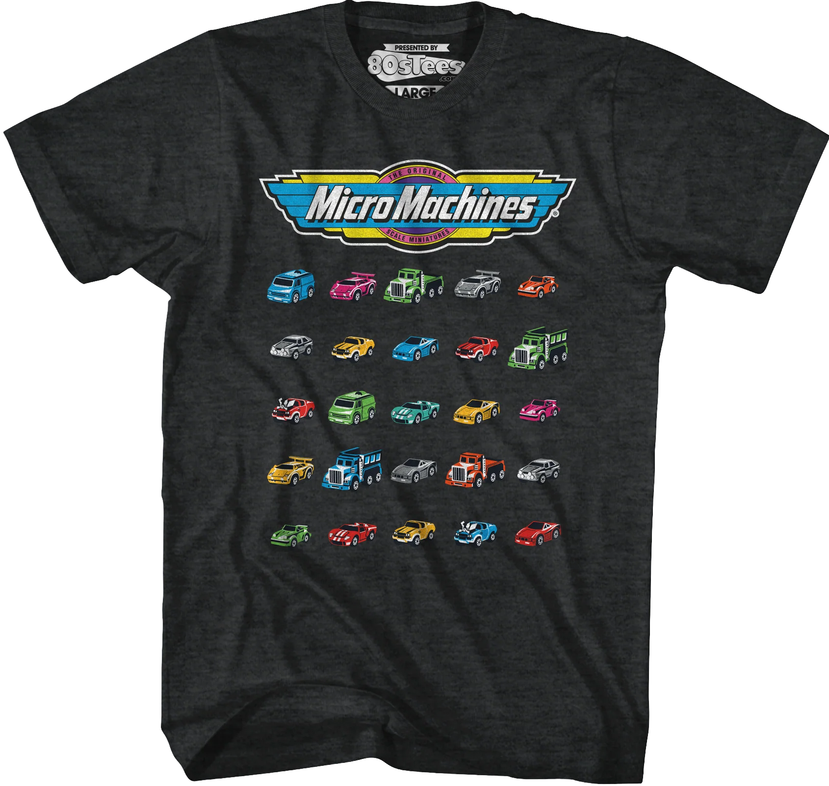 OG Line Up Micro Machines T-Shirt - Image 4