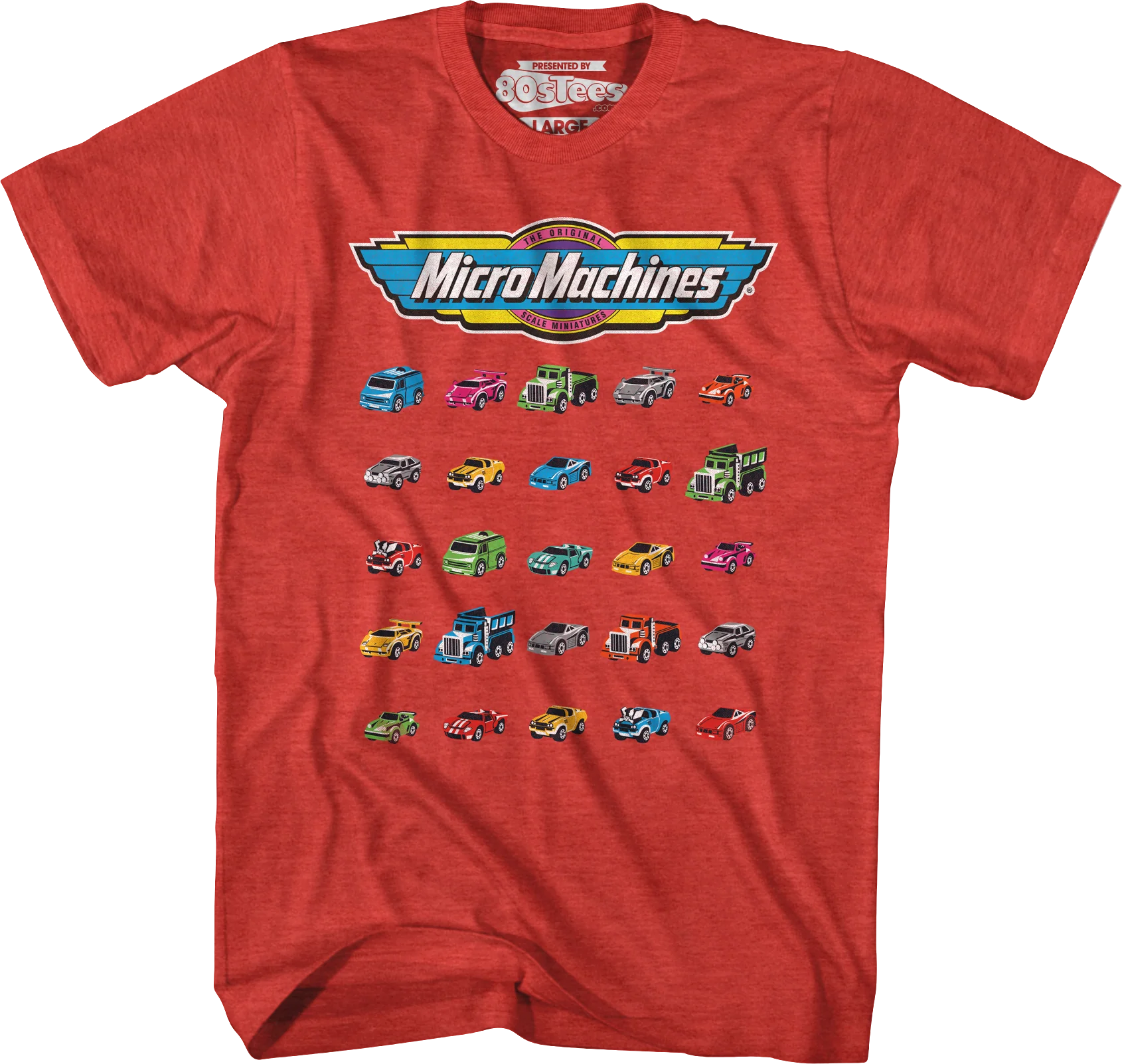 OG Line Up Micro Machines T-Shirt - Image 5
