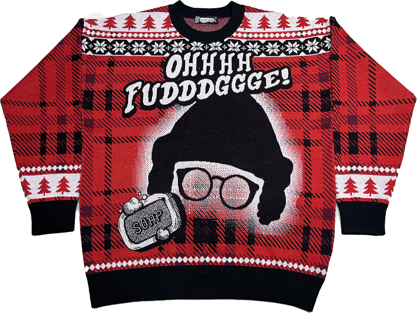 Oh Fudge Christmas Story Knitted Sweater