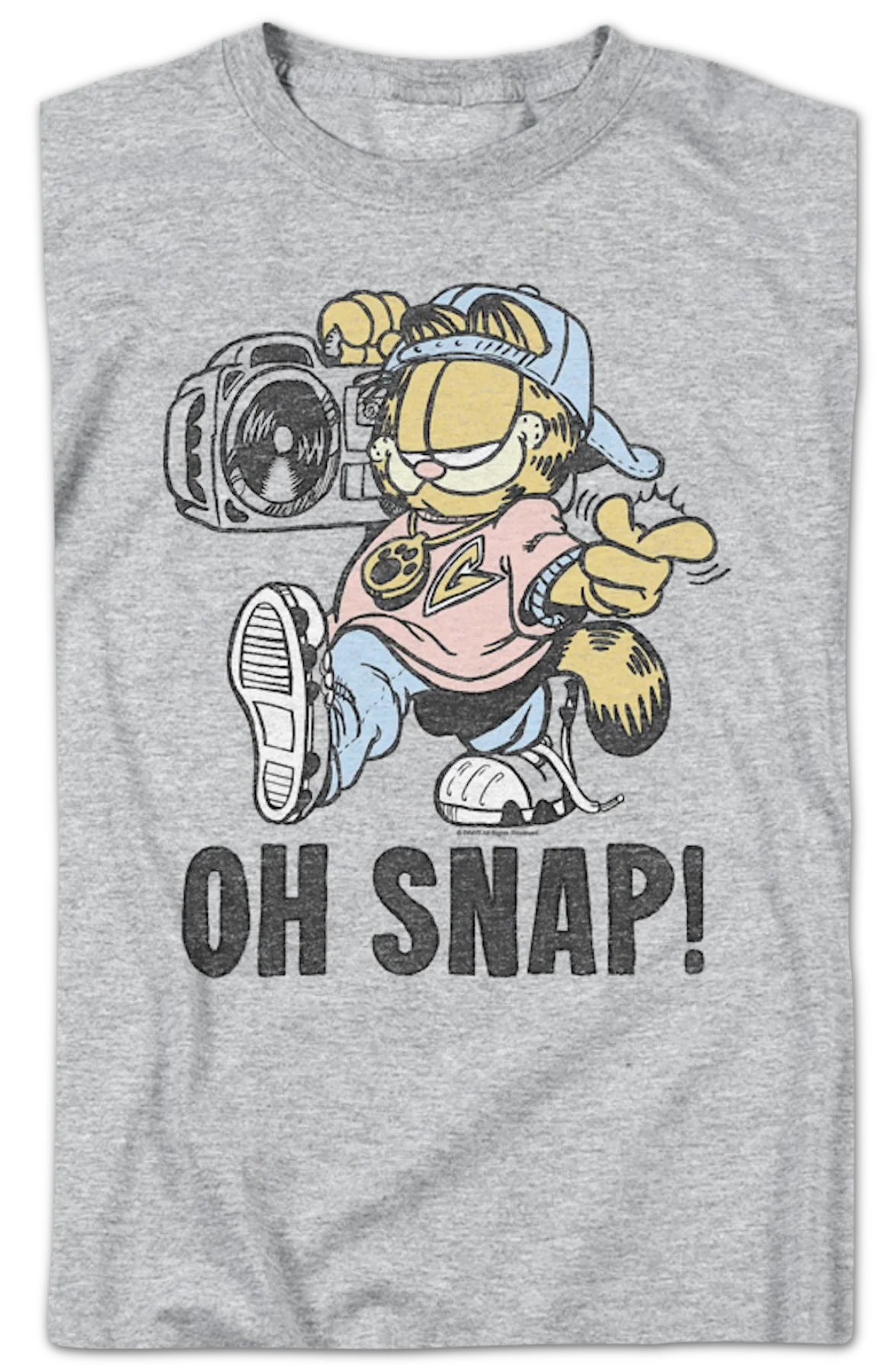 Oh Snap Garfield T-Shirt - Image 2
