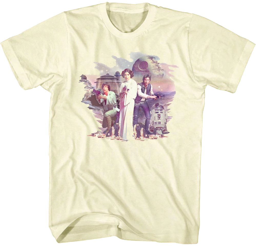 Oil Painting Heroes Star Wars T-Shirt