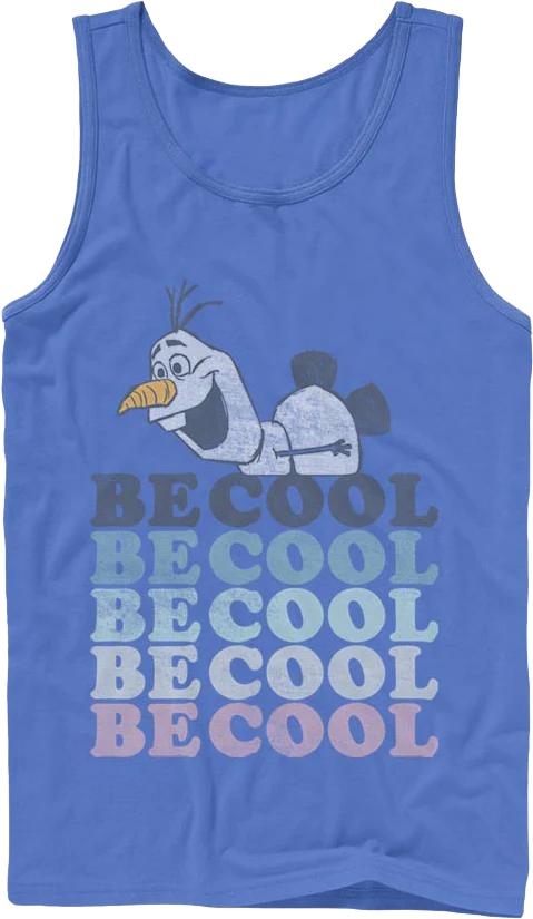 Olaf Be Cool Frozen Tank Top