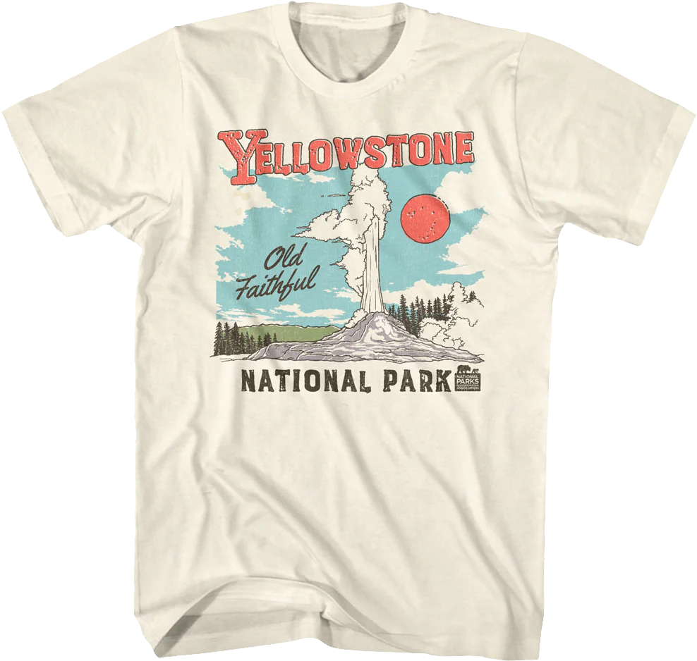 Old Faithful Yellowstone National Park T-Shirt