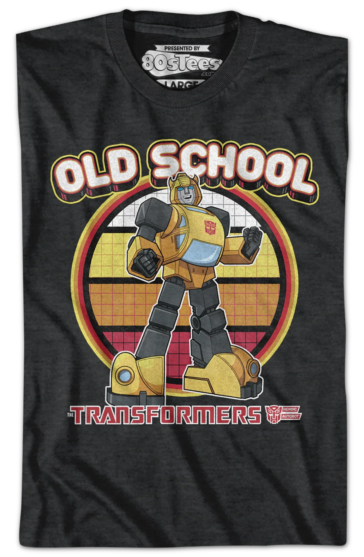 Old School Bumblebee Transformers T-Shirt - Image 2