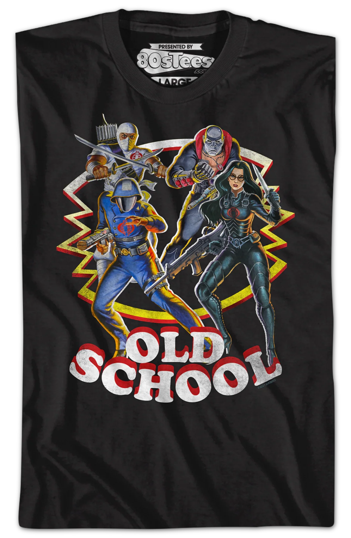 Old School Cobra GI Joe T-Shirt - Image 2