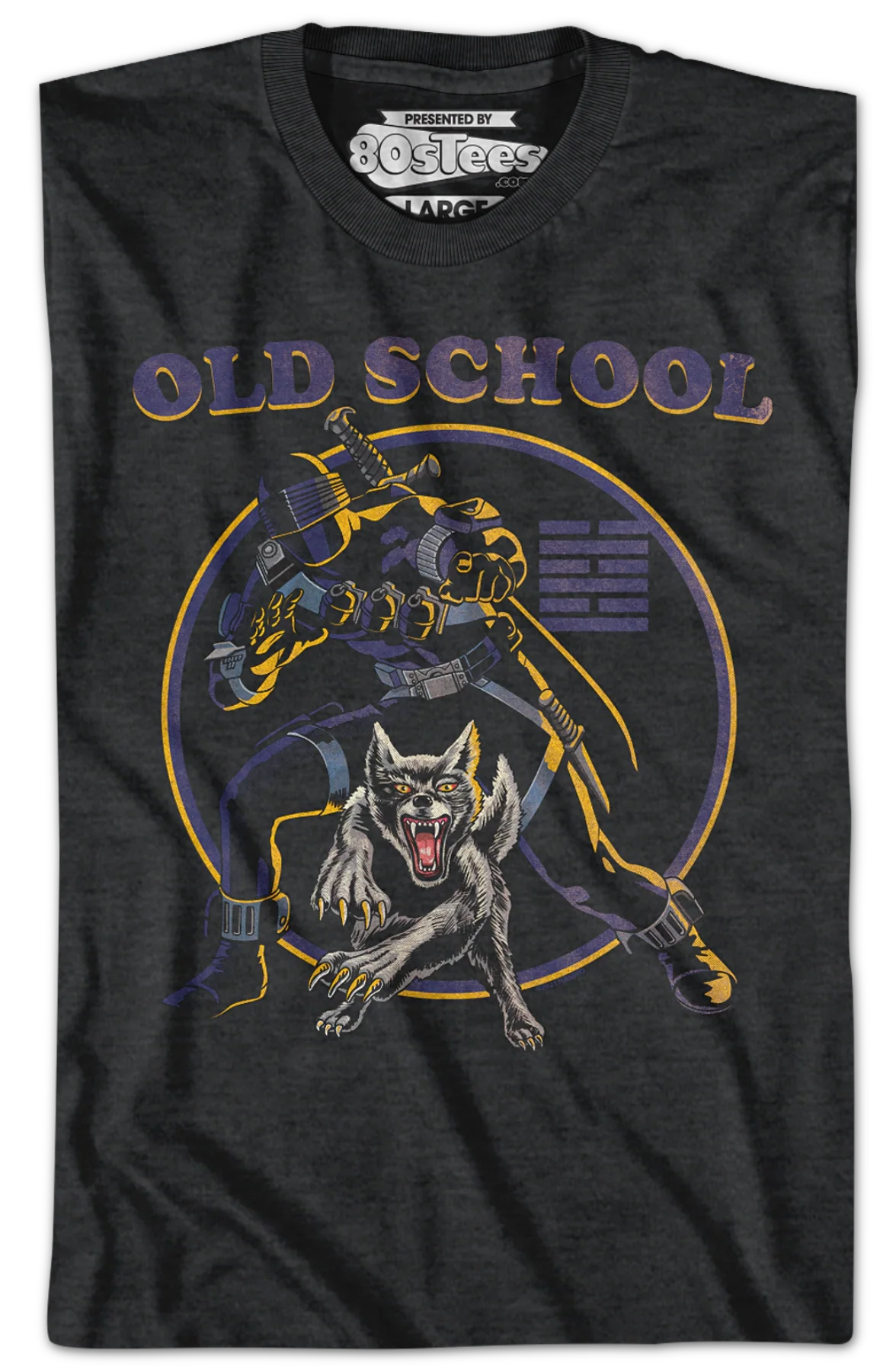 Old School Snake Eyes and Timber GI Joe T-Shirt - Image 2