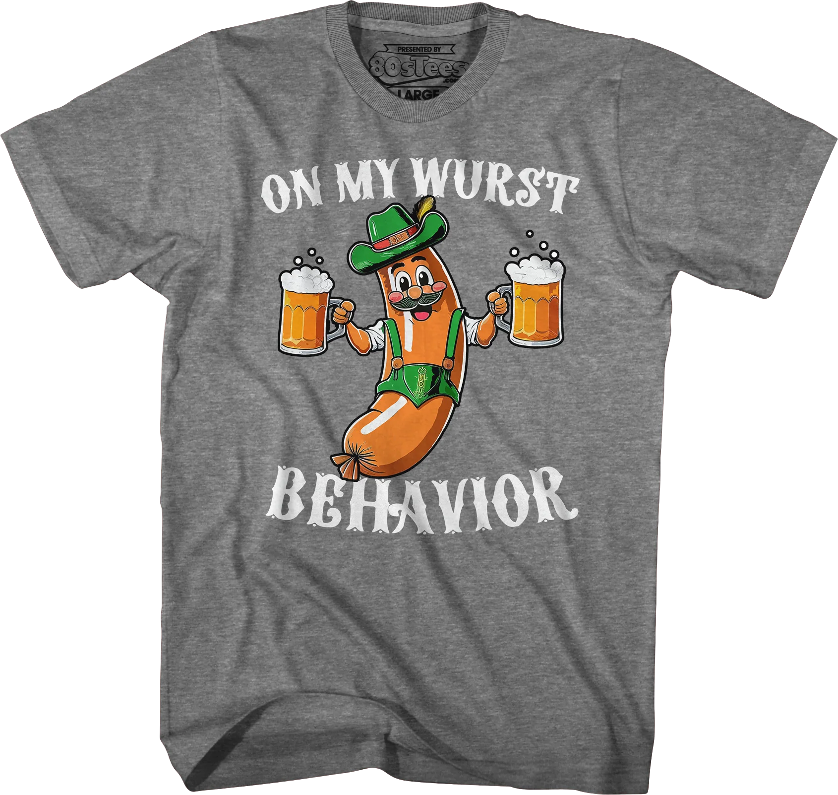 On My Wurst Behavior T-Shirt - Image 6