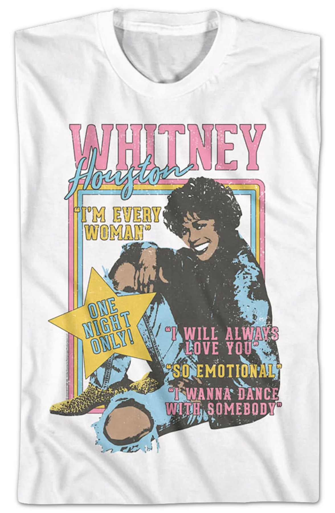 One Night Only Whitney Houston T-Shirt - Image 2