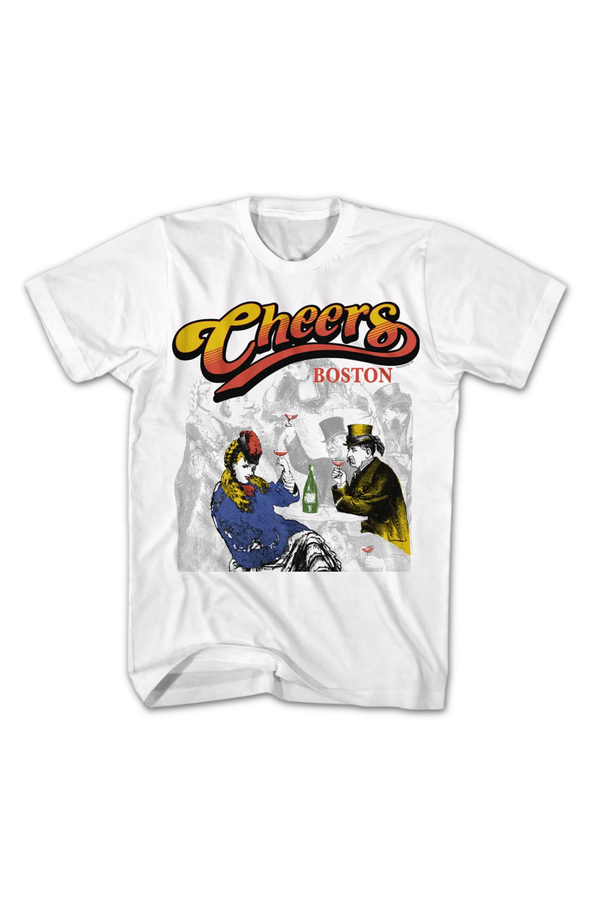 Opening Credits Drinks Cheers T-Shirt - Image 2