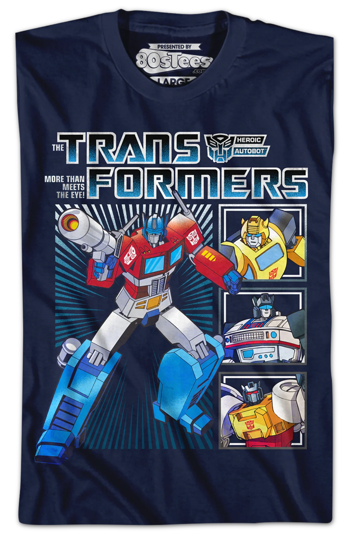 Optimus Prime and the Autobots Transformers T-Shirt - Image 2