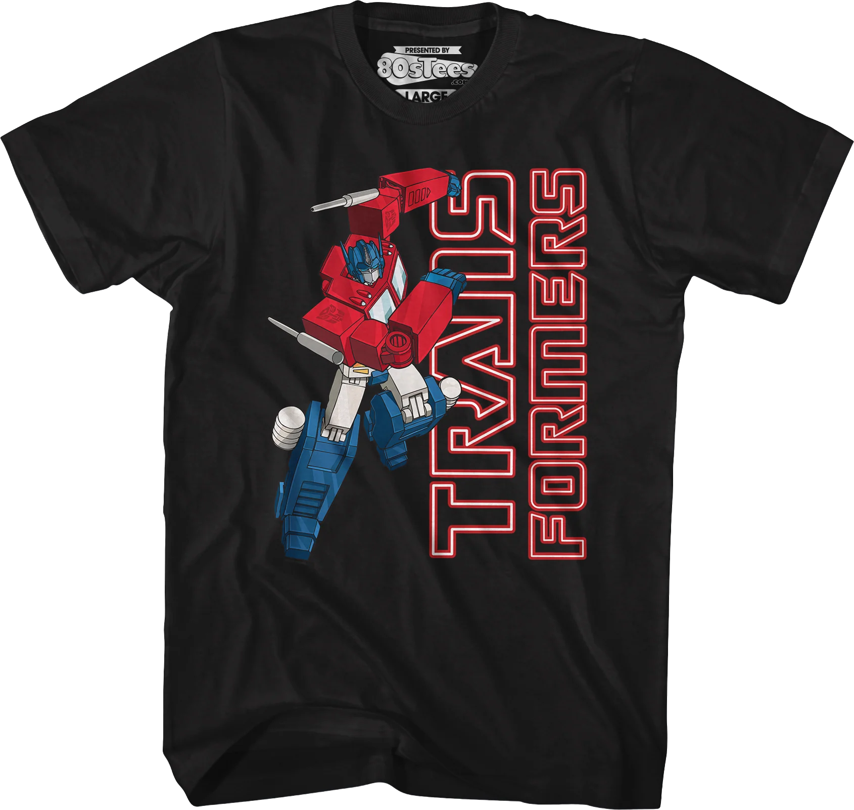 Optimus Prime Attack Pose Transformers T-Shirt
