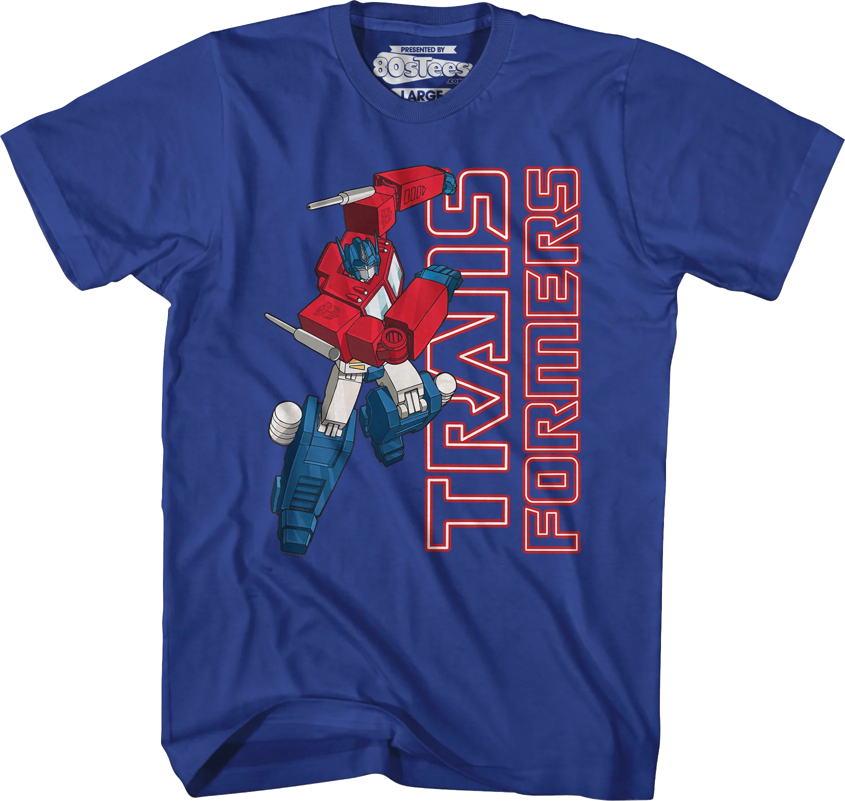 Optimus Prime Attack Pose Transformers T-Shirt - Image 6