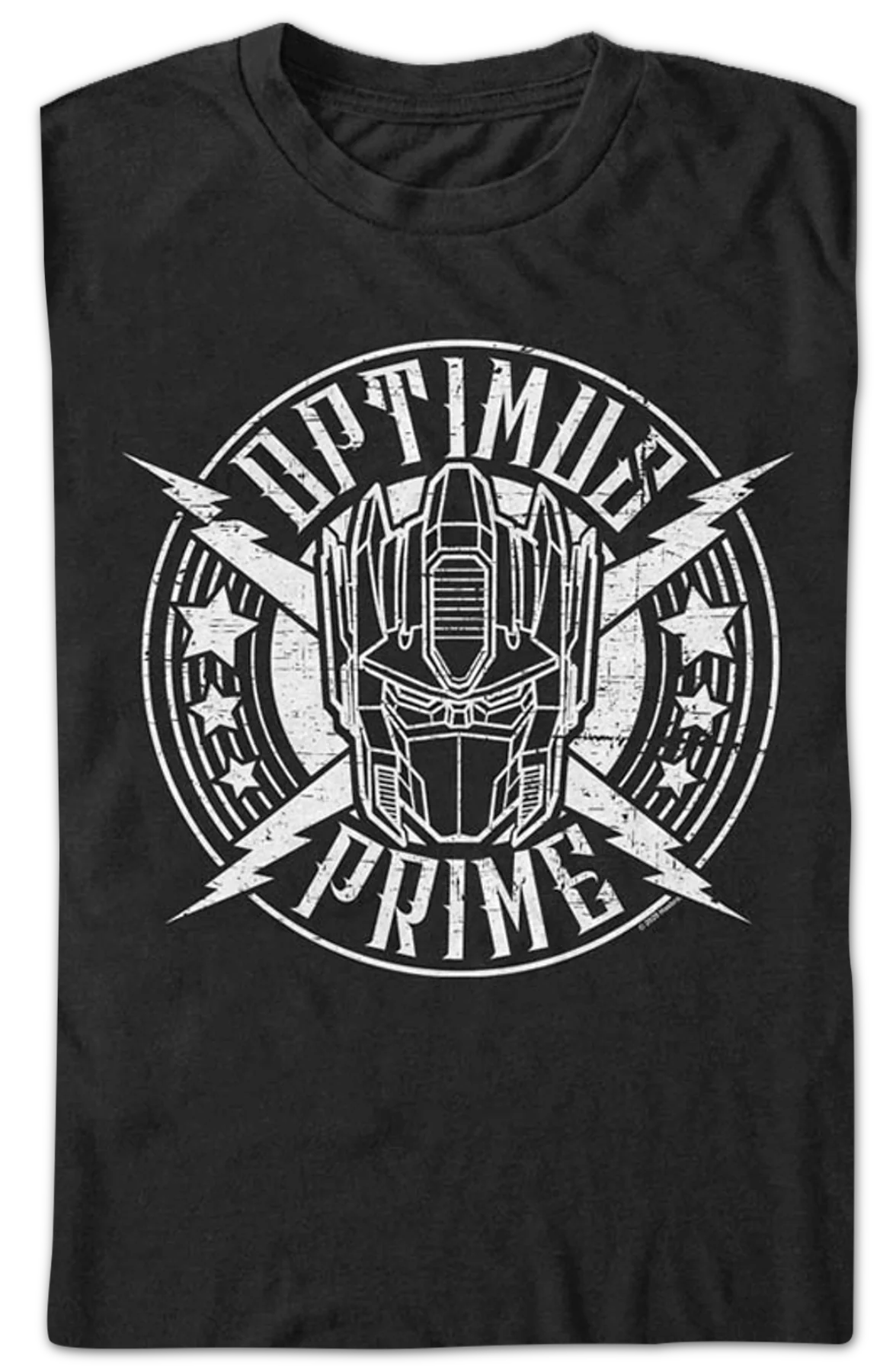 Optimus Prime Badge Transformers T-Shirt - Image 2
