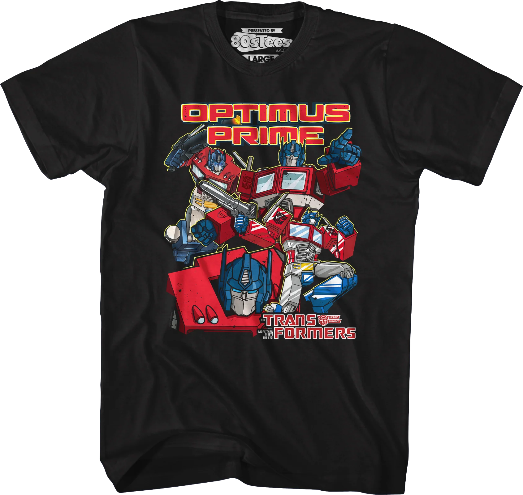 Optimus Prime Collage Transformers T-Shirt