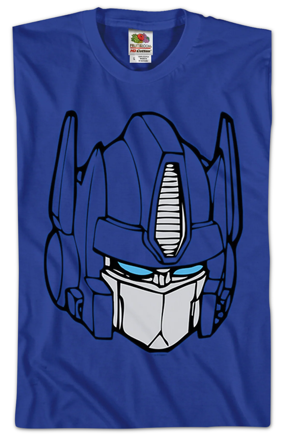 Optimus Prime Head Shot Transformers T-Shirt - Image 2