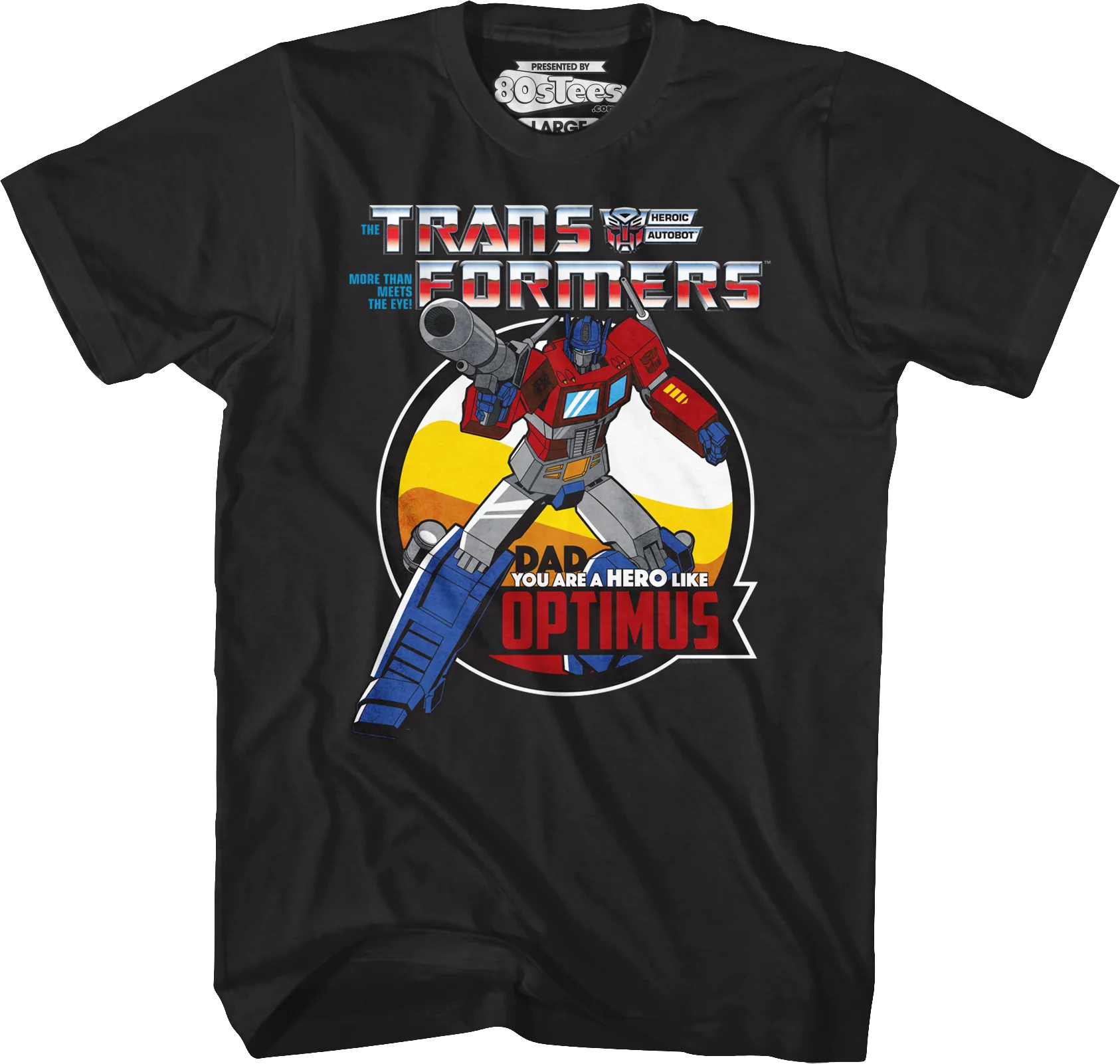 Optimus Prime Heroic Father's Day Transformers T-Shirt
