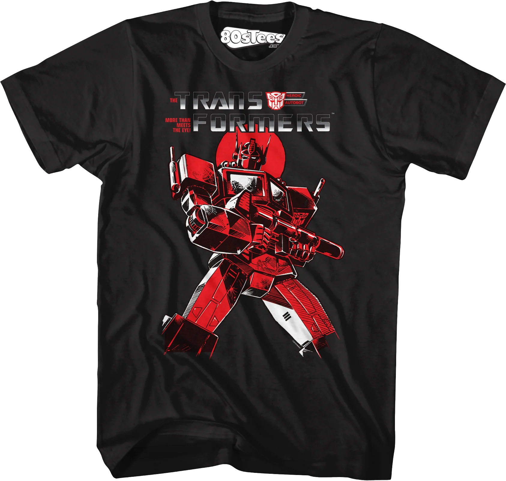 Optimus Prime Heroic Pose Transformers T-Shirt