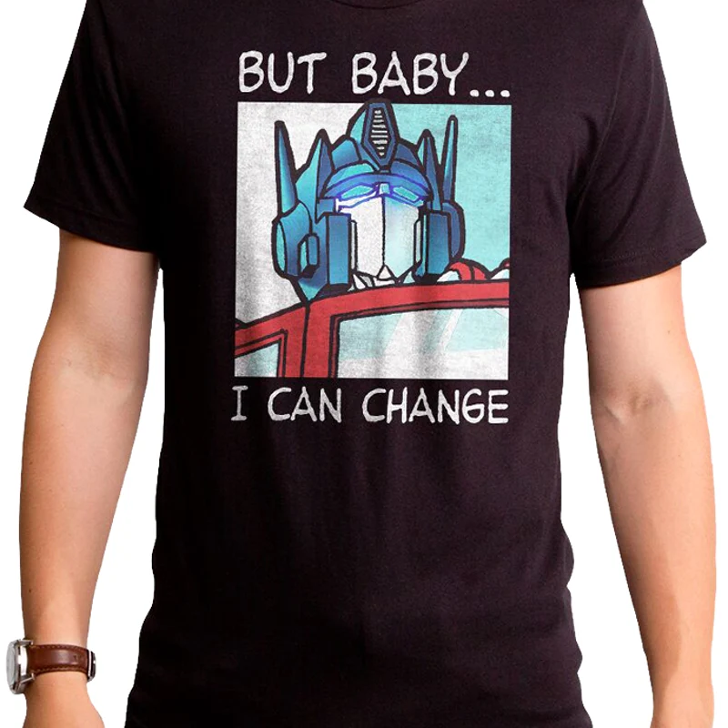 Optimus Prime I Can Change Transformers T-Shirt