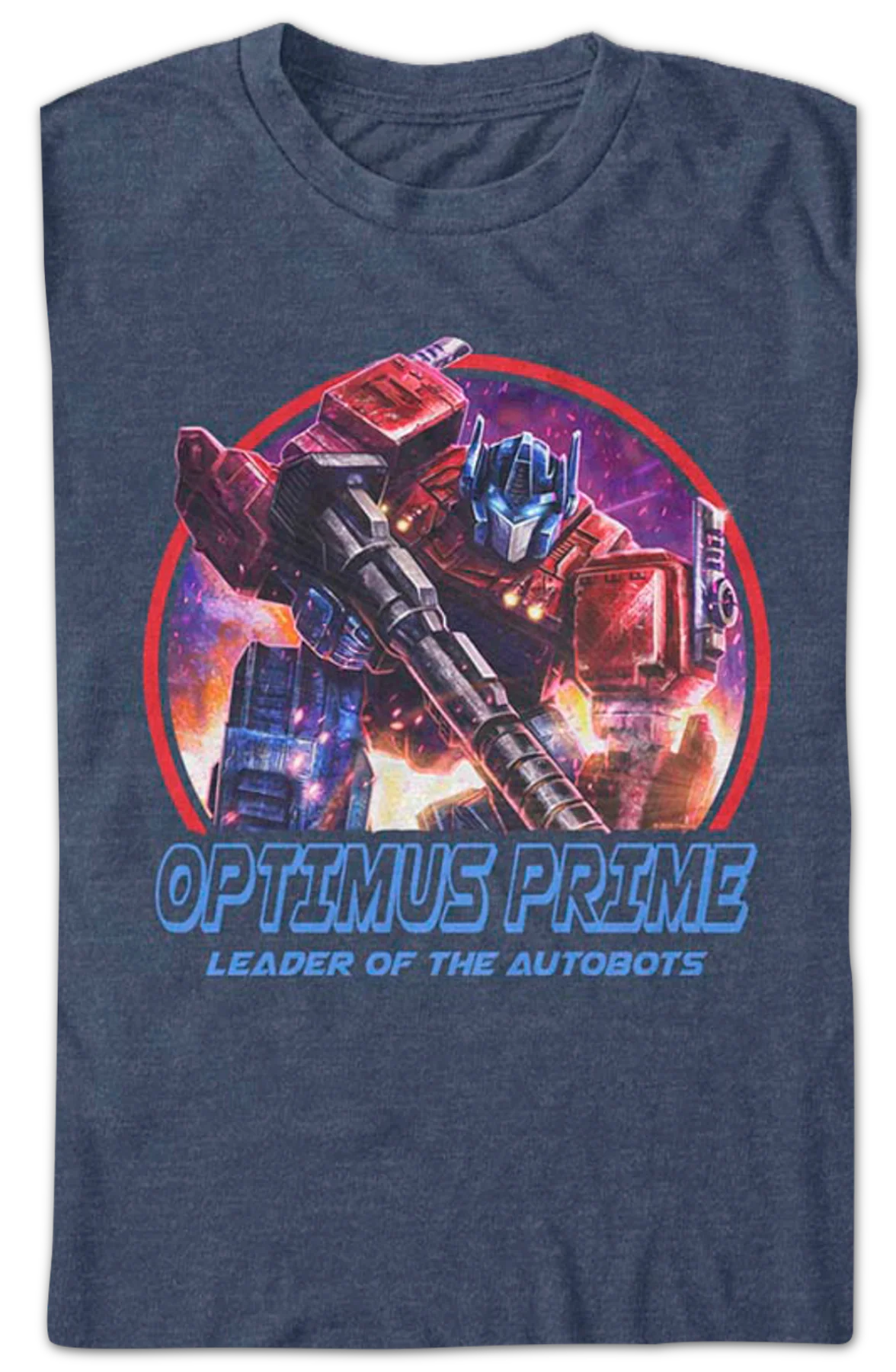 Optimus Prime Leader Of The Autobots Transformers T-Shirt - Image 2