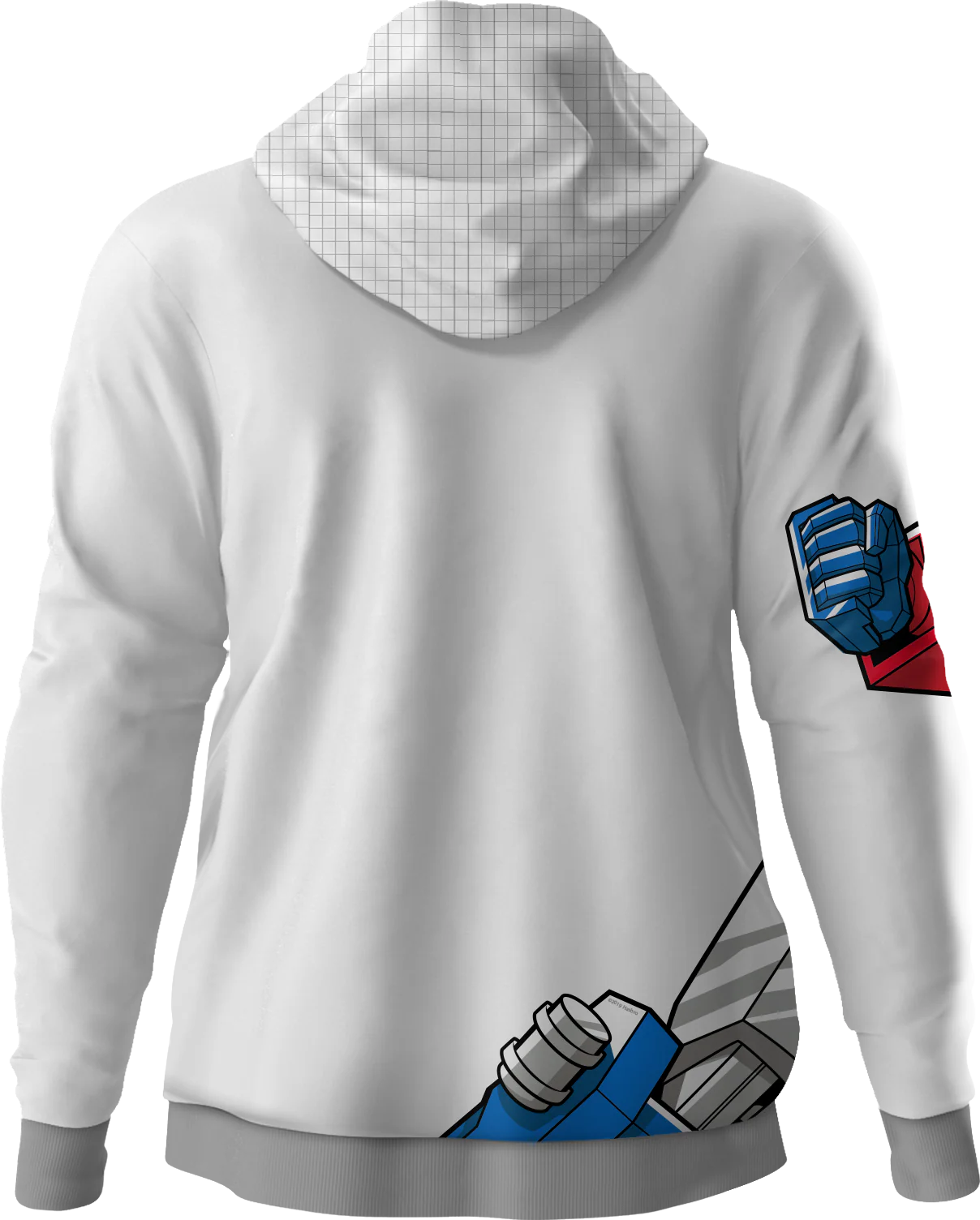 Optimus Prime Transformers Premium Zippered Hoodie - Image 2