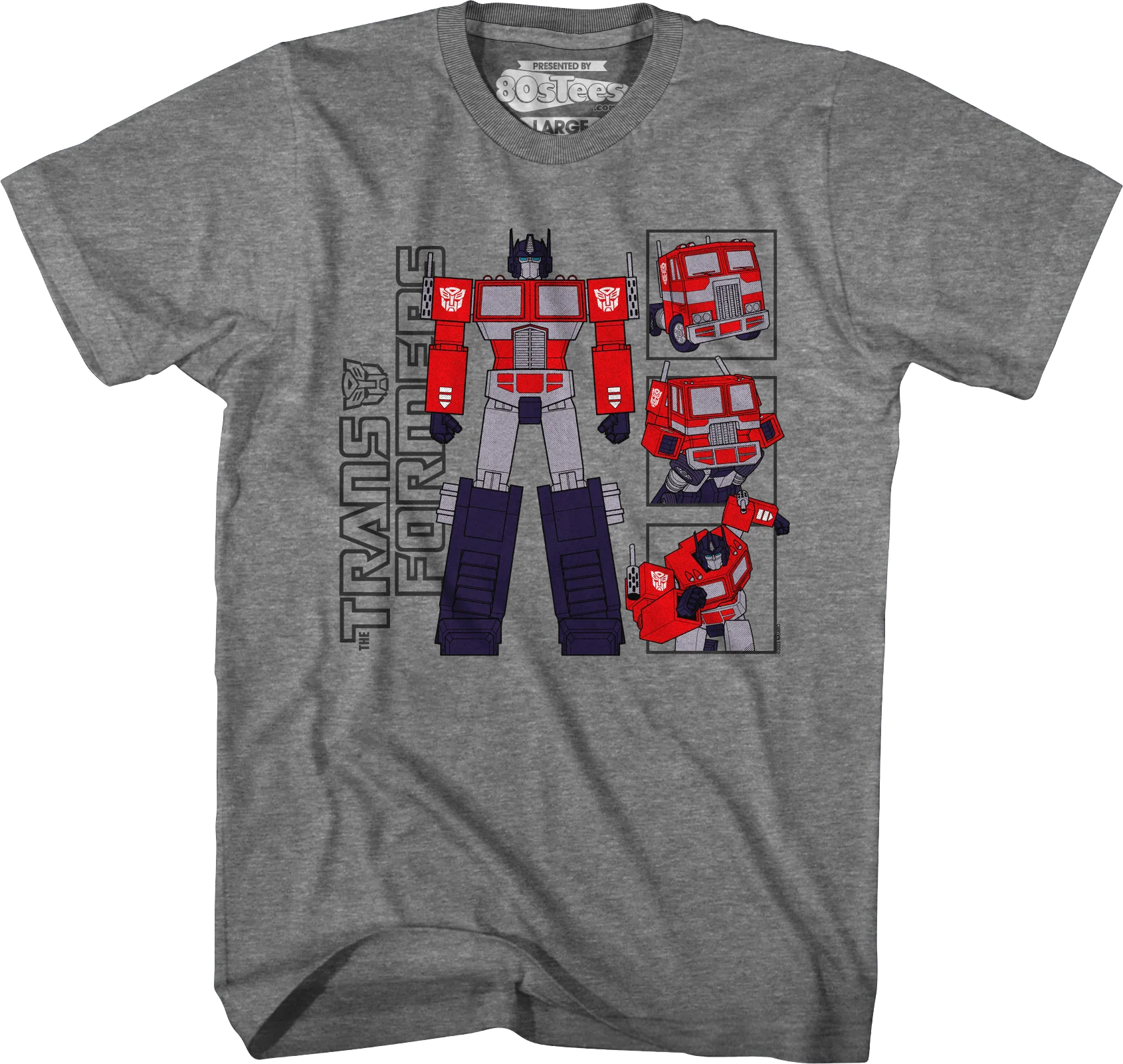 Optimus Prime True Leader Transformers T-Shirt