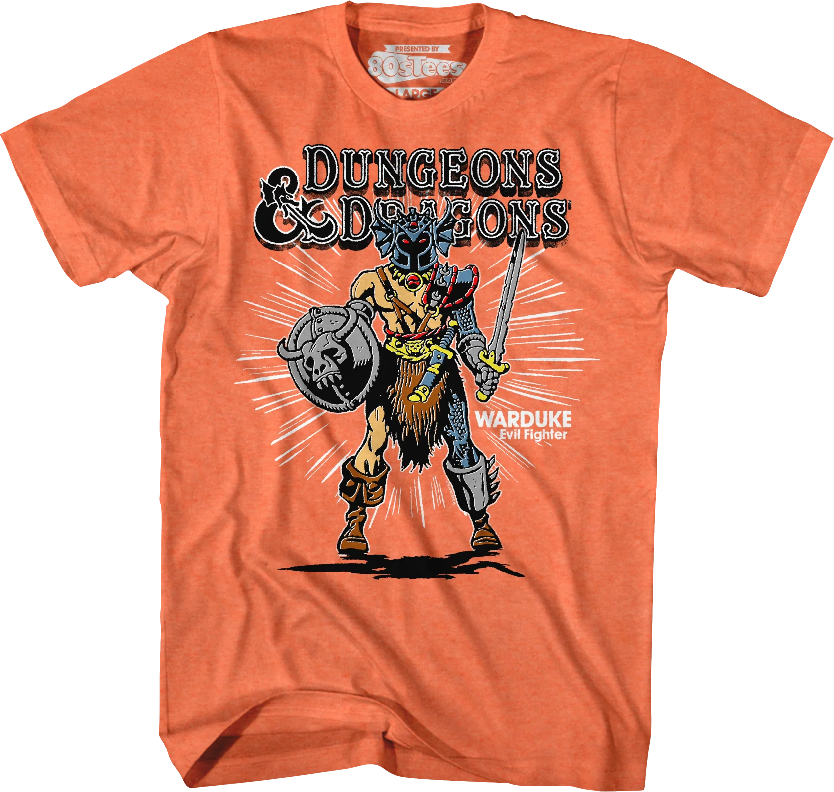 Orange Warduke Dungeons & Dragons T-Shirt